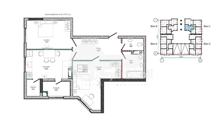Apartament, STRĂȘENI
