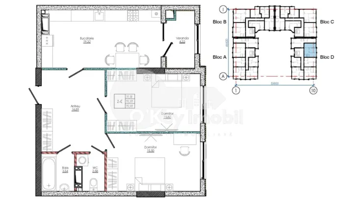 Apartament, STRĂȘENI