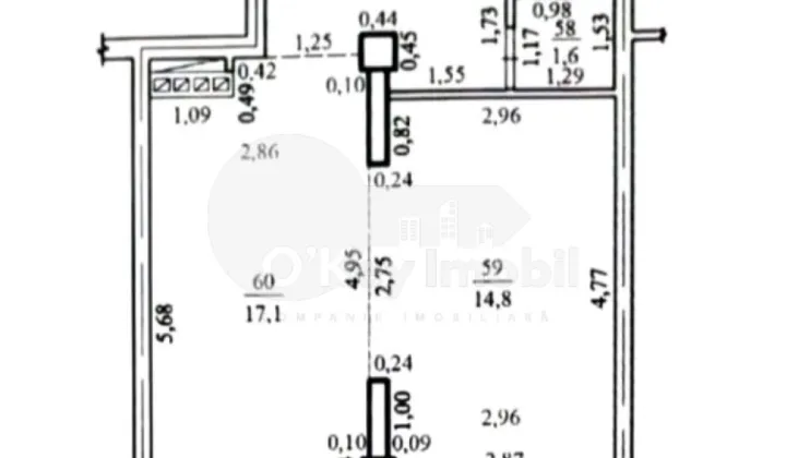 Penthouse, Durlești, CARTUȘA