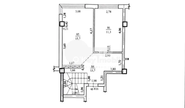 Penthouse, Durlești, CARTUȘA